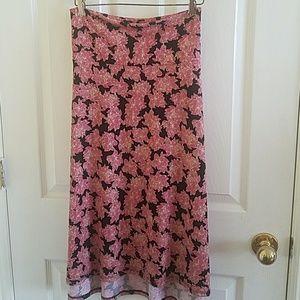 LuLaRoe Azure Skirt Lg.